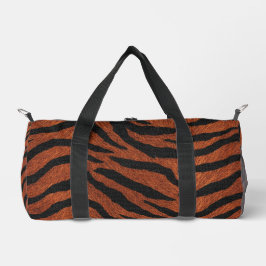 Tiger-Streifen-Wildmuster Duffle Bag