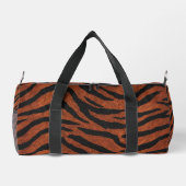 Tiger-Streifen-Wildmuster Duffle Bag (Rückseite)