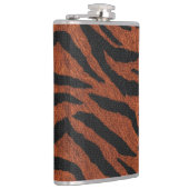 Tiger-Streifen-Wildmuster Flachmann (Rechts)