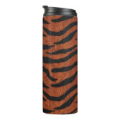 Tiger-Streifen-Wildmuster Thermosbecher (Nach rechts gedreht)