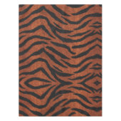Tiger-Streifen-Wildmuster Tischdecke (Vorderseite)