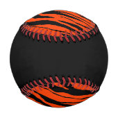 Tiger Strip Baseball-Black Baseball (Rückseite)