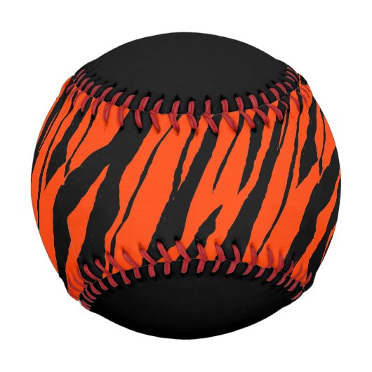 Tiger Strip Baseball-Black Baseball (Vorderseite)