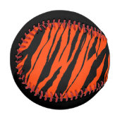 Tiger Strip Baseball-Black Baseball (Vorderseite Links)