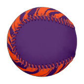 Tiger Strip Baseball-Lila Baseball (Vorderseite Links)