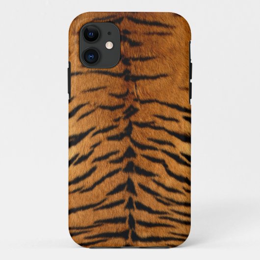 Tiger Strip Fur Print Case-Mate iPhone Hülle (Rückseite)