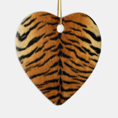 Tiger Strip Fur Print Keramikornament (Rechts)