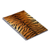 Tiger Strip Fur Print Notizblock (Rechte Seite)