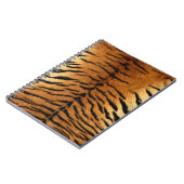Tiger Strip Fur Print Notizblock (Linke Seite)