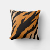 Tiger Stripe design on throw cushion Kissen (Vorderseite)