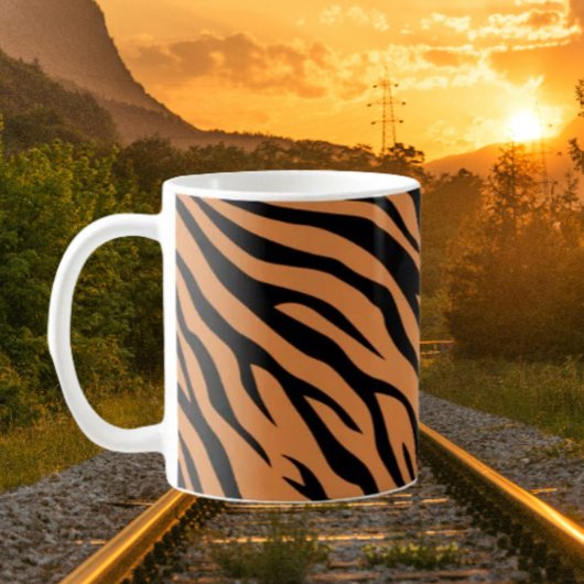 Tiger Stripe Kaffeetasse