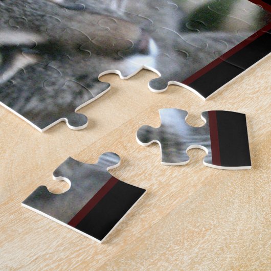 Tiger Stripe Kitty Jigsaw Puzzle (Seite)