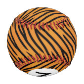 Tiger Stripe Muster Baseball (Rückseite)