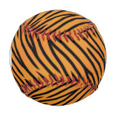 Tiger Stripe Muster Baseball (Vorderseite)