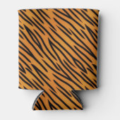 Tiger Stripe Muster Dosenkühler (Vorderseite)