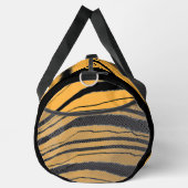Tiger Stripe Print Athletic Gym Travel Travel On Duffle Bag (Rechts)