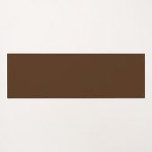 Tiger Stripe schwarz Orange Wildtier Hautmuster Yogamatte (Rückseite (Horizontal))