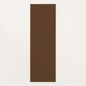 Tiger Stripe schwarz Orange Wildtier Hautmuster Yogamatte (Rückseite)