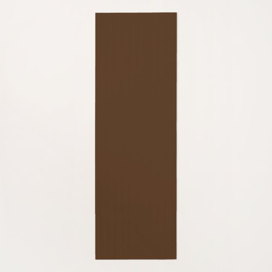 Tiger Stripe schwarz Orange Wildtier Hautmuster Yogamatte (Rückseite)