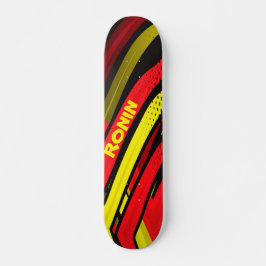 Tiger Stripe Skateboard