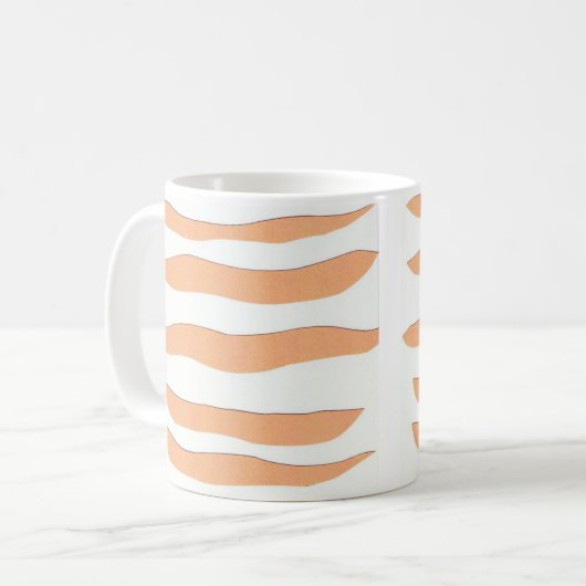 Tiger Stripe Tasse (Vorderseite Links)