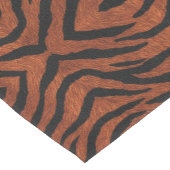 Tiger Stripe Wild Pattern Kurzer Tischläufer (Ecke)