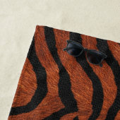 Tiger Stripe Wild Pattern Strandtuch (Beispiel)