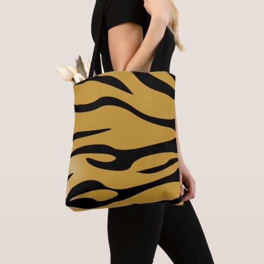 Tiger Stripes Allover Tasche (Von Nahem)
