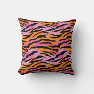 Tiger Stripes Animal Print Bold & Glamour Kissen