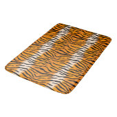 Tiger Stripes Badematte (Schrägansicht)