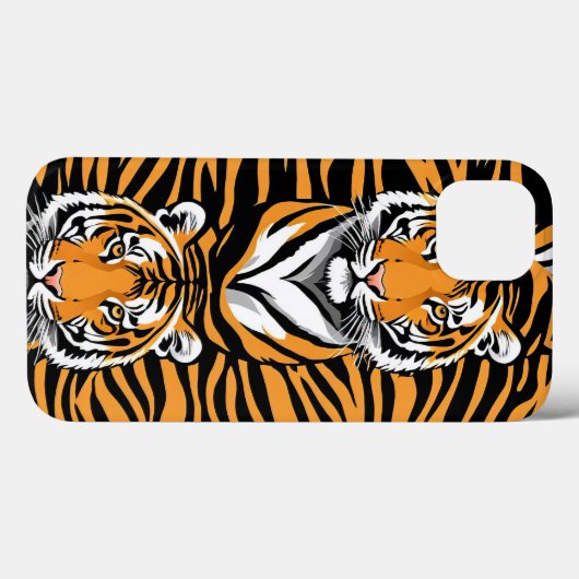 Tiger Stripes Case-Mate iPhone Hülle (Rückseite (Horizontal))