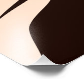 Tiger Stripes Fotodruck (Ecke)