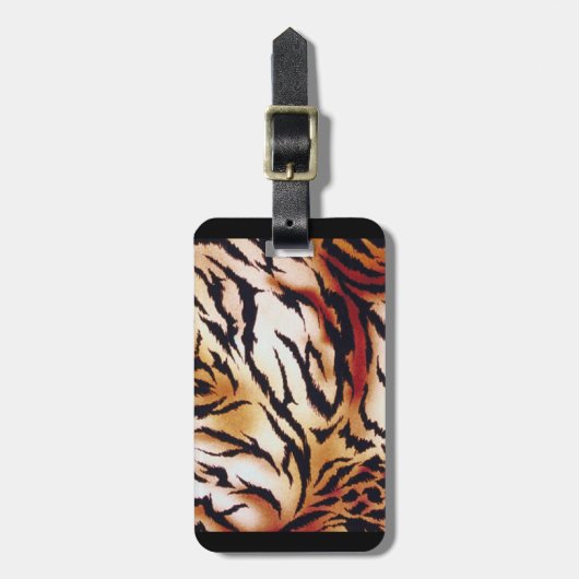 TIGER STRIPES GEPÄCKANHÄNGER (Vorderseite vertikal)