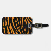 Tiger Stripes Gepäckanhänger (Vorderseite horizontal)