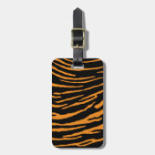 Tiger Stripes Gepäckanhänger (Vorderseite vertikal)