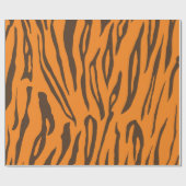 Tiger Stripes Geschenkpapier (Flach)