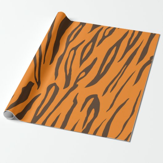 Tiger Stripes Geschenkpapier (Ungerollt)