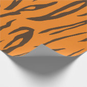 Tiger Stripes Geschenkpapier (Ecke)