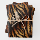 Tiger Stripes Geschenkpapier Set (Beispiel)