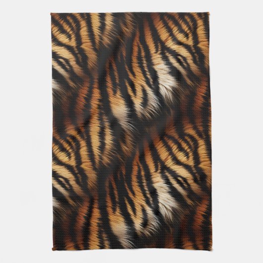 Tiger Stripes Geschirrtuch (Vertikal)