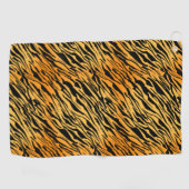 Tiger Stripes Golfhandtuch (Horizontal)