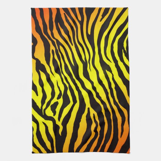 Tiger Stripes Handtuch (Vertikal)