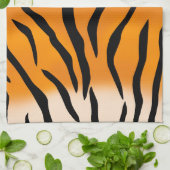 Tiger Stripes Handtuch (Gefaltet)