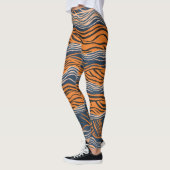 Tiger Stripes Inspiriertes Design Leggings (Links)