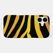Tiger Stripes iPhone 16 Hülle (Rückseite (Horizontal))
