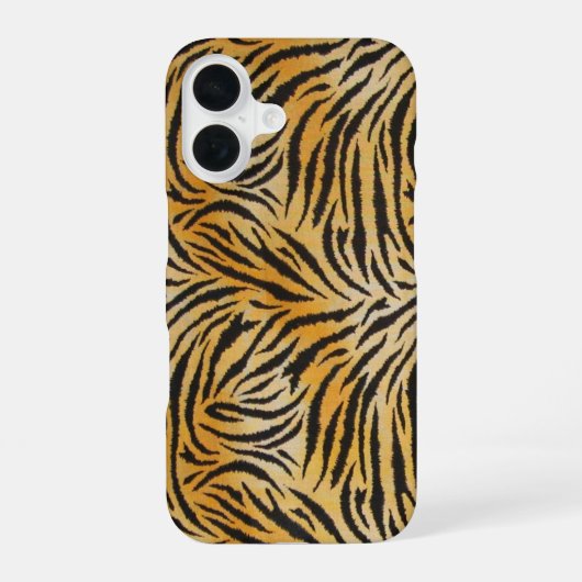 Tiger Stripes iPhone 16 Hülle (Rückseite)