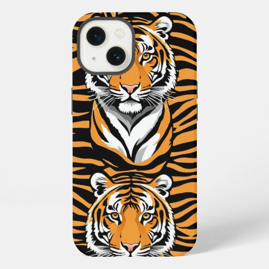 Tiger Stripes iPhone Hülle (Rückseite)