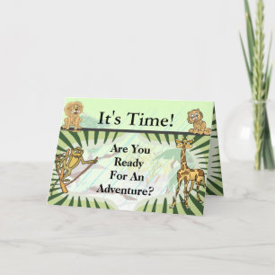 Tiger Stripes Jungle Baby Dusche Safari Einladung