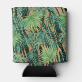 Tiger Stripes Jungle Camouflage Personalisiert Dosenkühler (Rückseite)