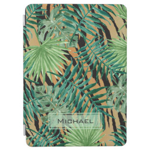 Tiger Stripes Jungle Camouflage Personalisiert iPad Air Hülle